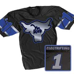 The Rock Electrifying Football Jersey