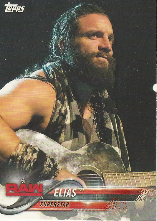 WWE Topps 2018 Elias #31