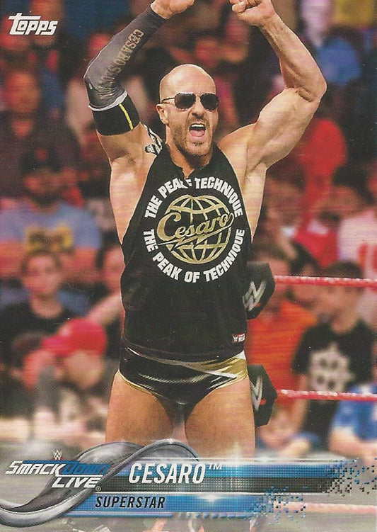 WWE Topps Then Now Forever 2018 Cesaro #116
