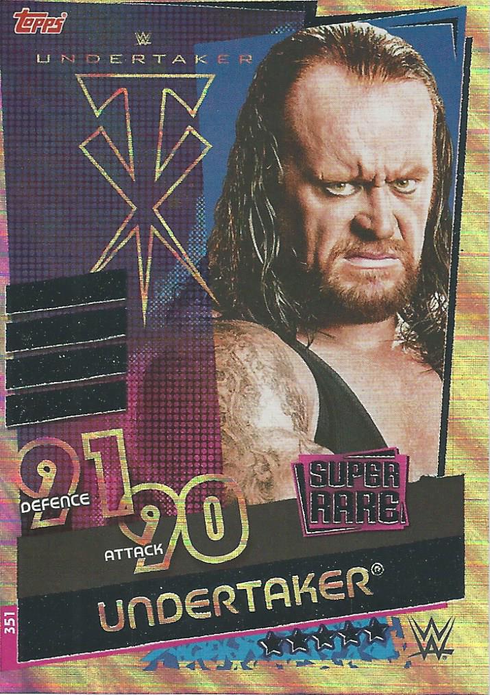 WWE Topps Slam Attax Reloaded 2020 Undertaker #351