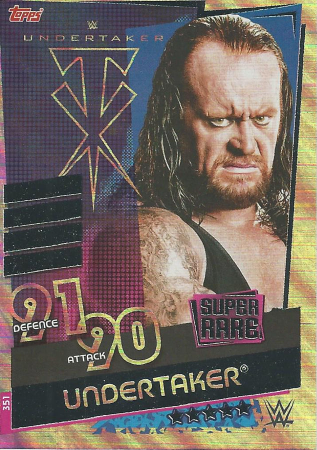 WWE Topps Slam Attax Reloaded 2020 Undertaker #351