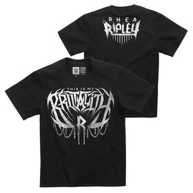 Rhea Ripley "This is My Brutality" Youth Logo T-Shirt T-Shirt PW Catalog