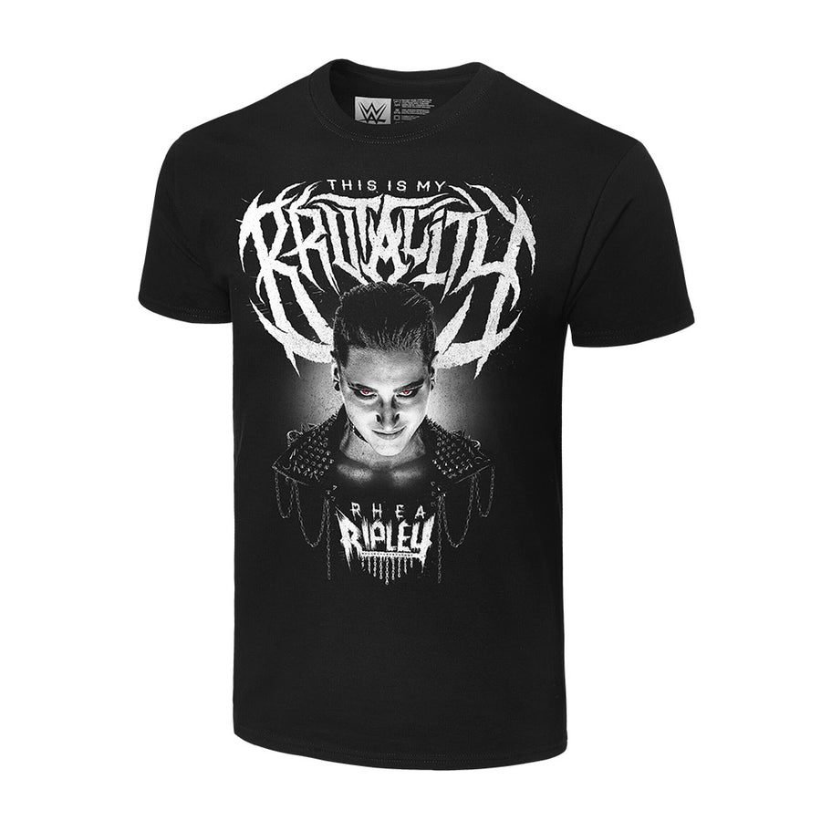 Rhea Ripley "This Is My Brutality" Authentic T-Shirt T-Shirt PW Catalog
