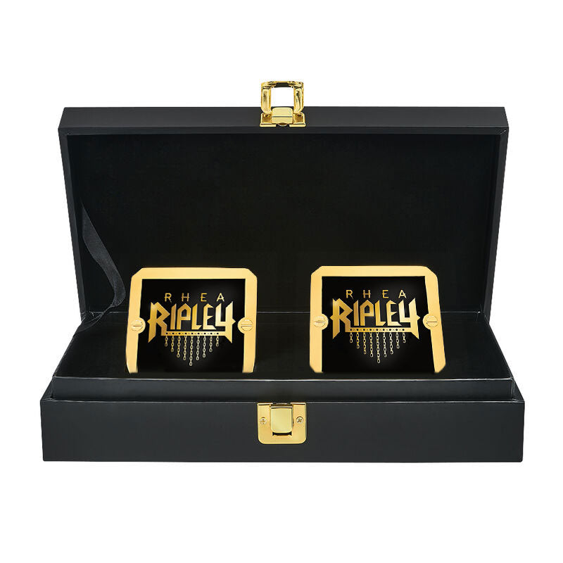 Rhea Ripley NXT Women's Championship Replica Side Plate Box Set