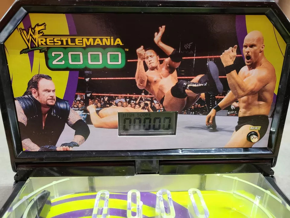 WWF WrestleMania 2000 Electronic Pinball machine