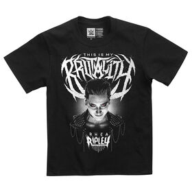 Rhea Ripley "This Is My Brutality" Youth Authentic T-Shirt