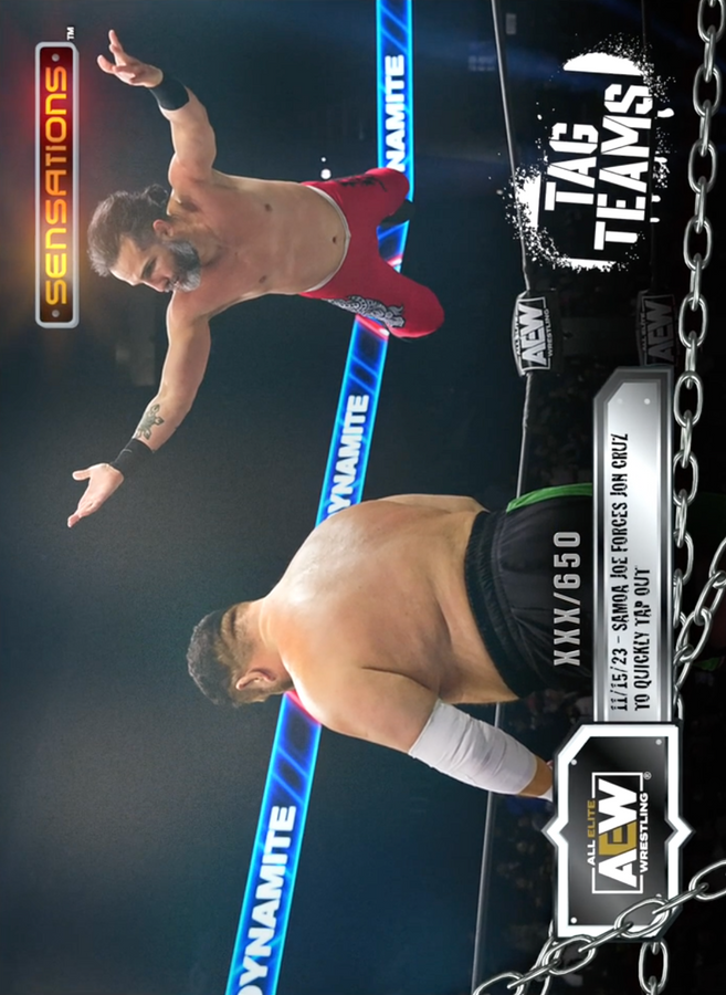 11/15/23 – Samoa JOE – Samoa JOE Forces JON Cruz to Quickly TAP Out