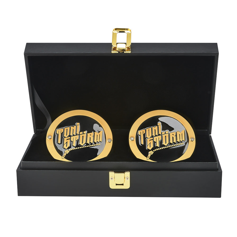 Toni Storm NXT UK Championship Replica Side Plate Box Set