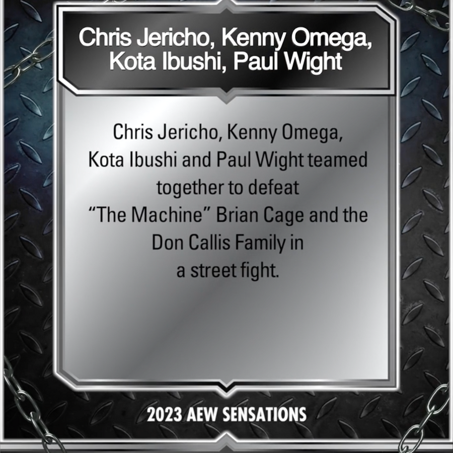 11/15/23 – Chris Jericho, Kenny Omega, Kota Ibushi, Paul Wight – Chris Jericho, Kenny Omega, Kota Ibushi, Paul Wight Earn the Win