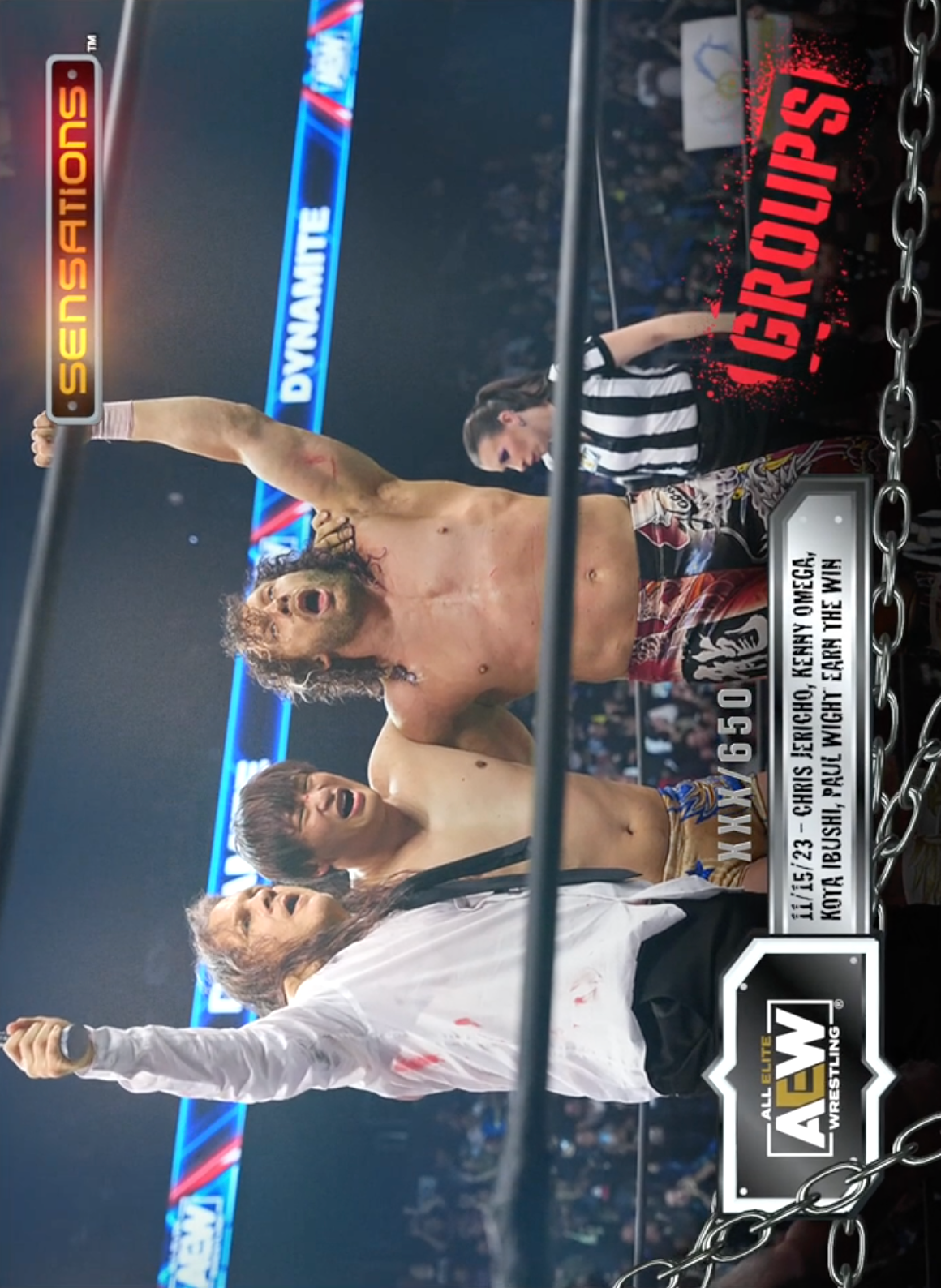 11/15/23 – Chris Jericho, Kenny Omega, Kota Ibushi, Paul Wight – Chris Jericho, Kenny Omega, Kota Ibushi, Paul Wight Earn the Win