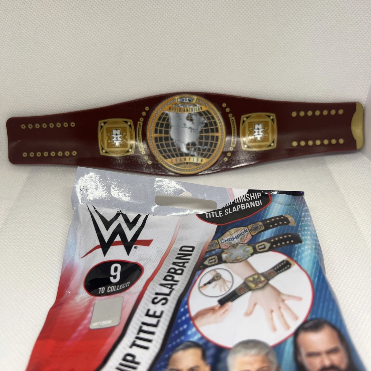 WWE NXT North American Championship Title Slap Bands - Series 1 Blind Bag Pwcatalog