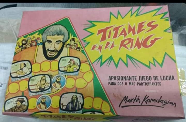 Titanes en el Ring juego de lucha