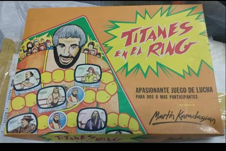 Titanes en el Ring juego de lucha PWcatalog