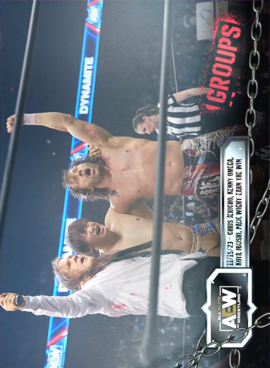 11/15/23 – Chris Jericho, Kenny Omega, Kota Ibushi, Paul Wight – Chris Jericho, Kenny Omega, Kota Ibushi, Paul Wight Earn the Win