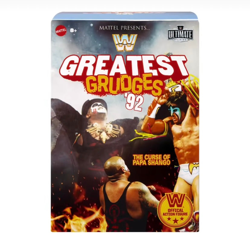 WWE Mattel Ultimate Edition WWE Greatest Grudges ´92 Papa Shango vs. Ultimate Warrior Action & Toy Figures PWcatalog