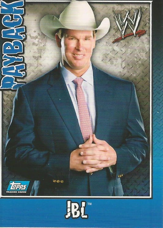 WWE Topps Payback 2006 JBL #35