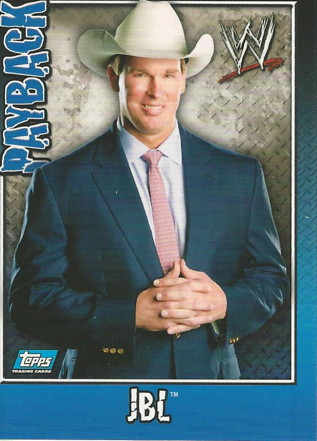 WWE Topps Payback 2006 JBL #35