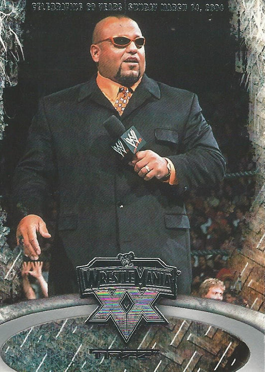 WWE Fleer Wrestlemania XX 2004 Tazz #35