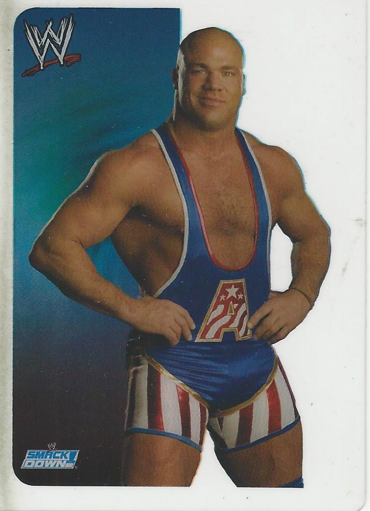WWE Edibas Lamincards 2004 Kurt Angle #35