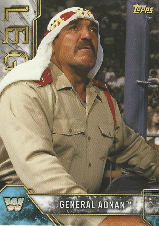 WWE Topps Legends 2017 General Adnan #35