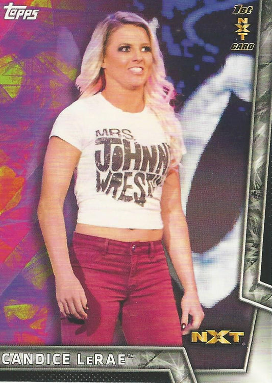 WWE Topps Women Division 2018 Candice LeRae #35