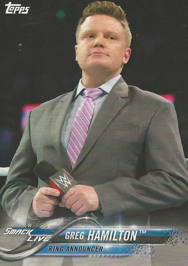 WWE Topps 2018 Greg Hamilton #35