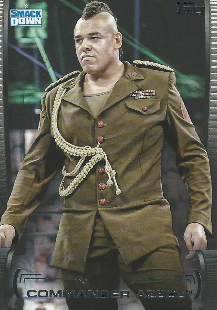 WWE Topps Undisputed 2021 Commander Azeez #35