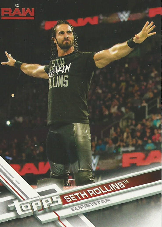 WWE Topps Then Now Forever 2017 Seth Rollins #135