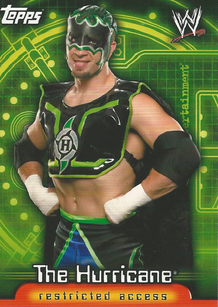 WWE Topps Insider 2006 The Hurricane #35