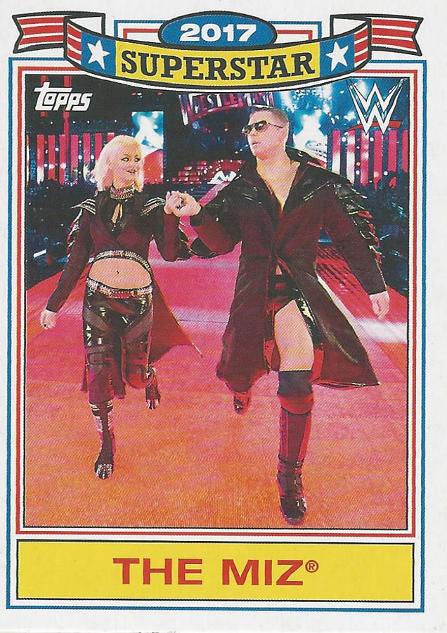WWE Topps Heritage 2021 The Miz and Maryse TM-16
