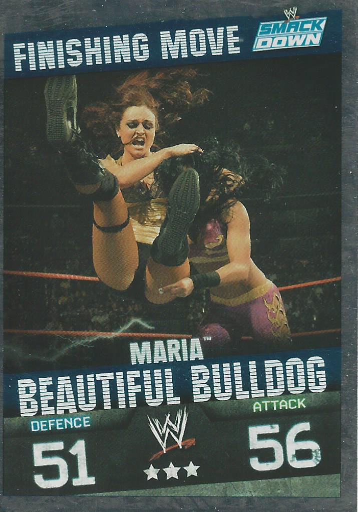 WWE Topps Slam Attax Evolution 2010 Maria #35