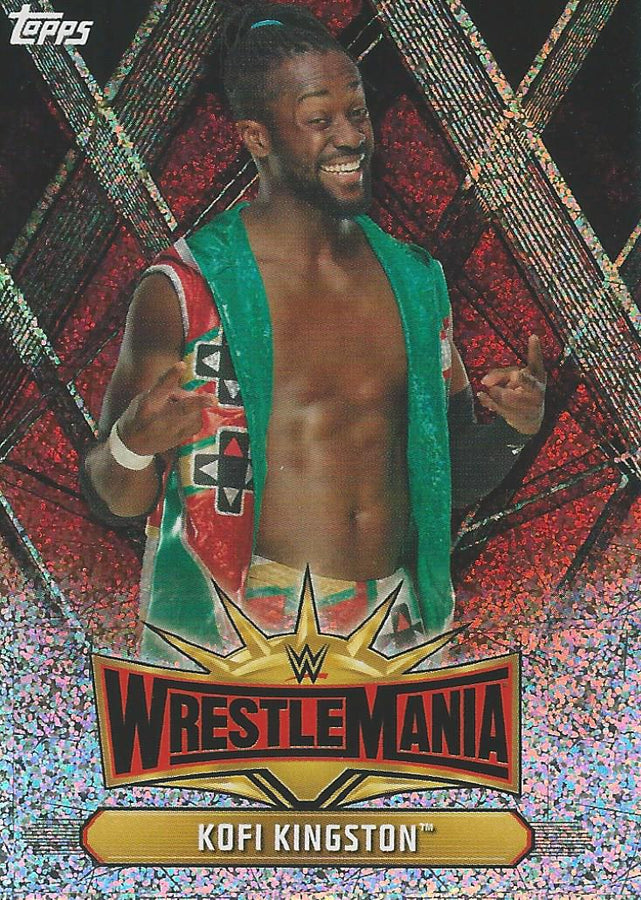 WWE Topps Champions 2019 Kofi Kingston WM-35 trading card PW Catalog