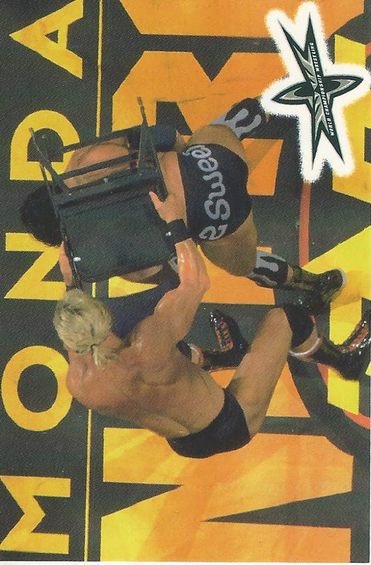 WCW Crazy Planet Stickers 1999 Lex Luger trading card PW Catalog