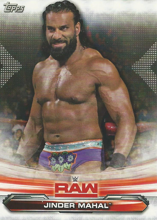 WWE Topps Raw 2019 Jinder Mahal #35