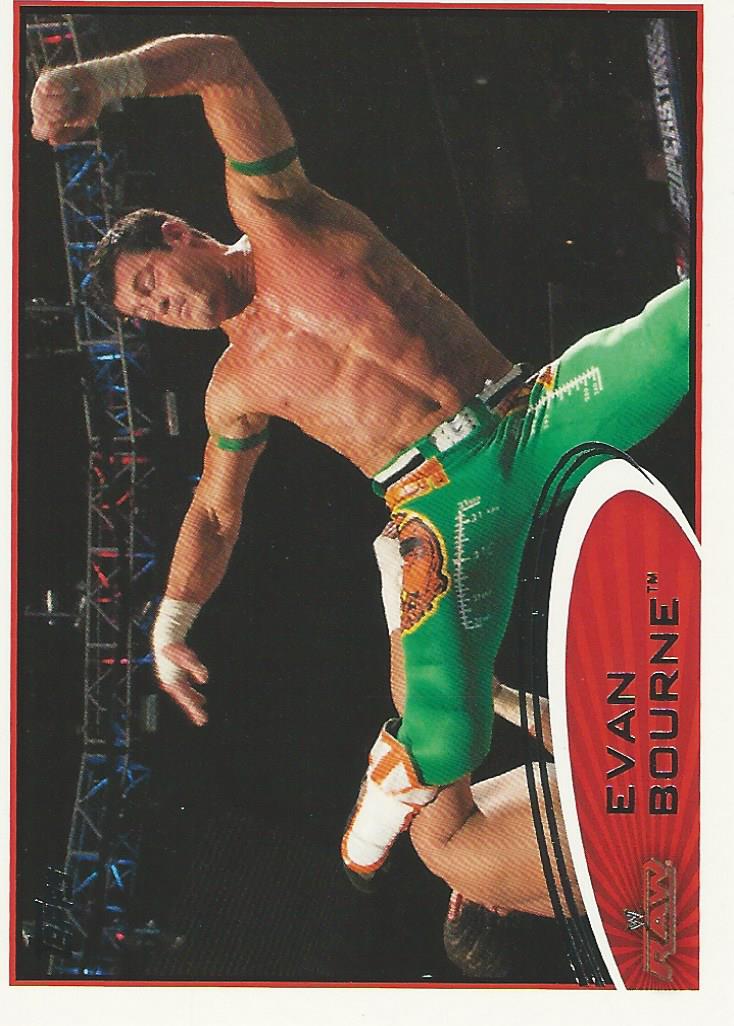 WWE Topps 2012 Evan Bourne #35
