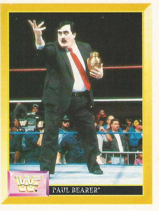 WWF Merlin Sticker 1994 Paul Bearer #35