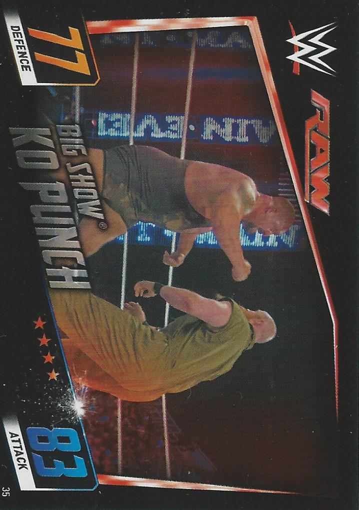 WWE Topps Slam Attax 2015 Then Now Forever Big Show #35