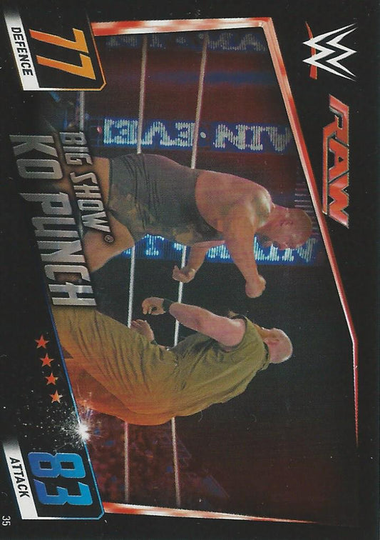 WWE Topps Slam Attax 2015 Then Now Forever Big Show #35