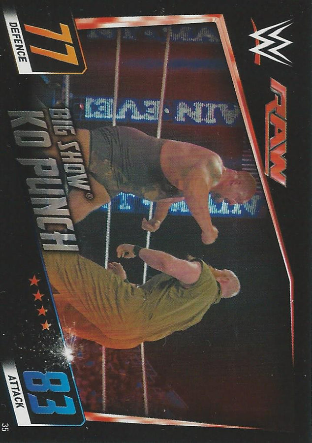 WWE Topps Slam Attax 2015 Then Now Forever Big Show #35