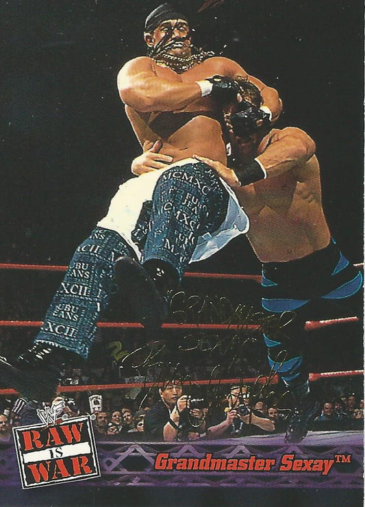 WWF Fleer Raw 2001 Grandmaster Sexay #35