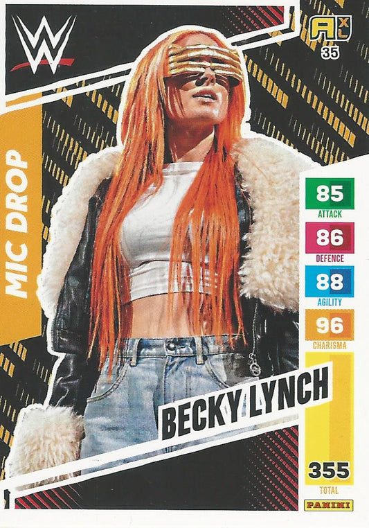 WWE Panini XL Adrenalyn 2024 Becky Lynch #35
