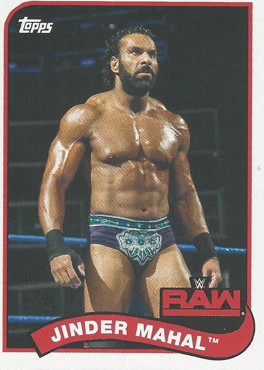 WWE Topps Heritage 2018 Jinder Mahal #35