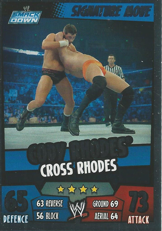 WWE Topps Slam Attax Rumble 2011 Cody Rhodes #35