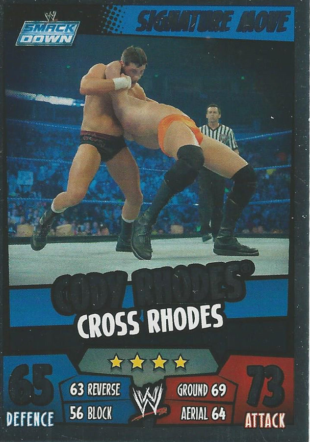 WWE Topps Slam Attax Rumble 2011 Cody Rhodes #35