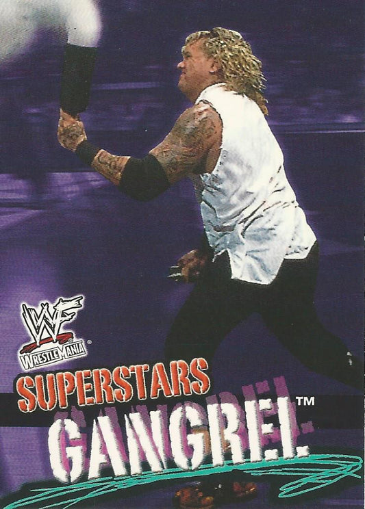 WWF Fleer Wrestlemania 2001 Gangrel #35