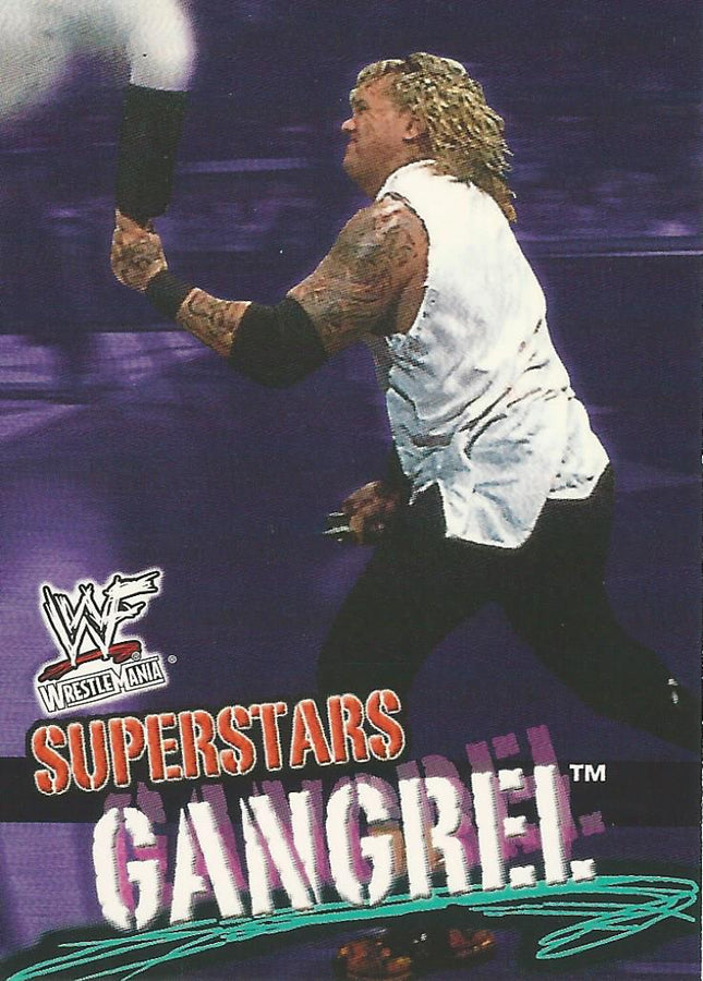 WWF Fleer Wrestlemania 2001 Gangrel #35