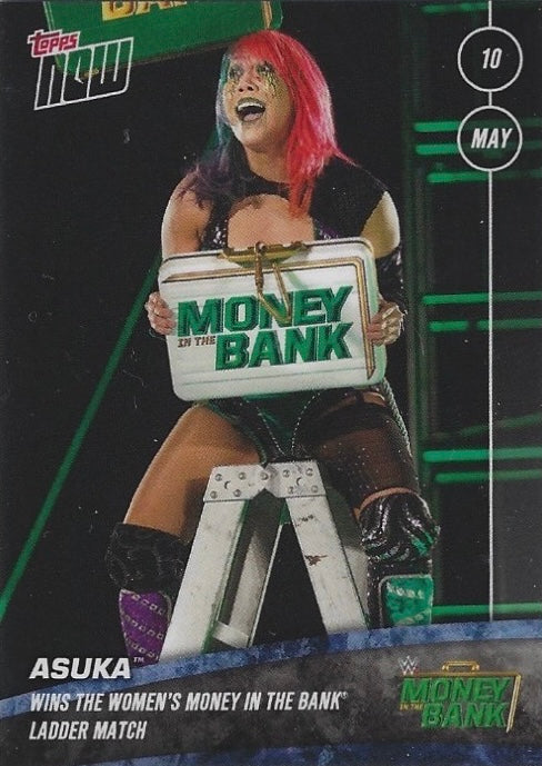 Asuka Wins the Women’s Money in the Bank Ladder Match
