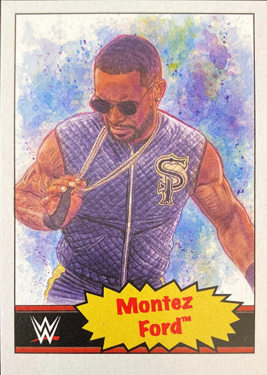 Montez Ford trading card PW Catalog