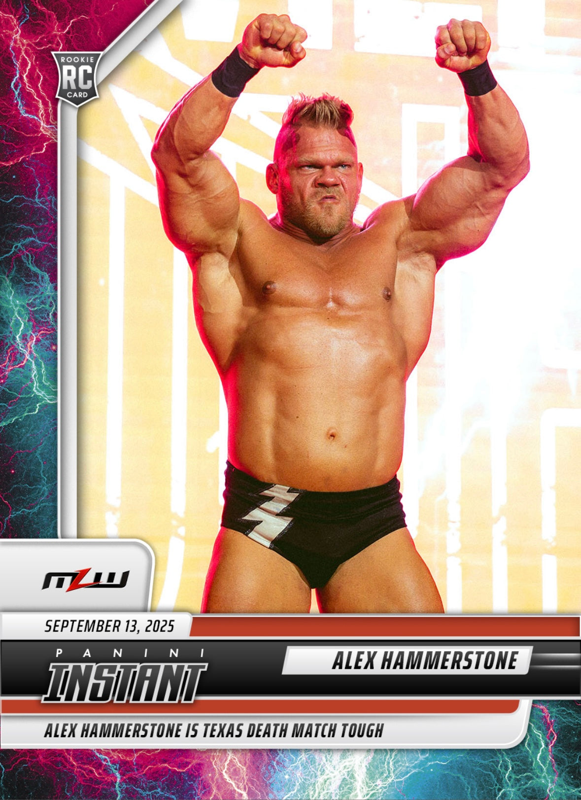 Alex Hammerstone – Alex Hammerstone IS Texas Death Match Tough trading card PW Catalog