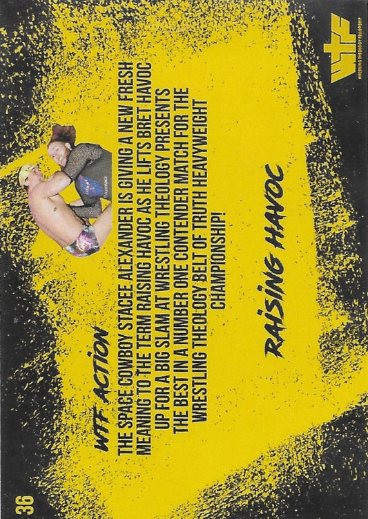 Raising Havoc trading card PW Catalog